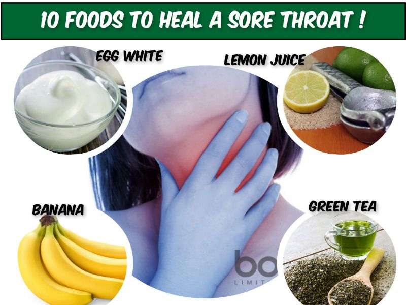 10 Foods That Heal A Sore Throat