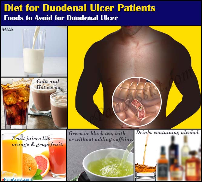 Diet for Duodenal Ulcer Patients