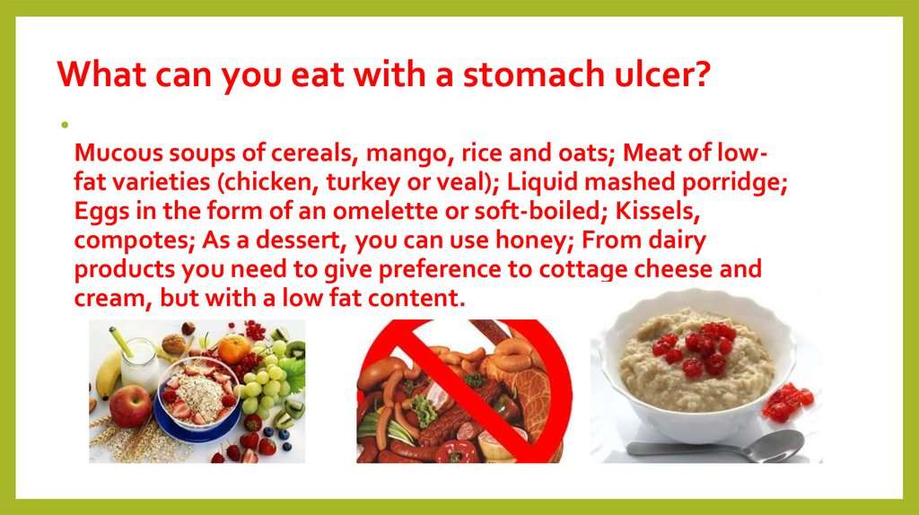 Diet If You Have Stomach Ulcer / As a result, the list of foods to eat ...