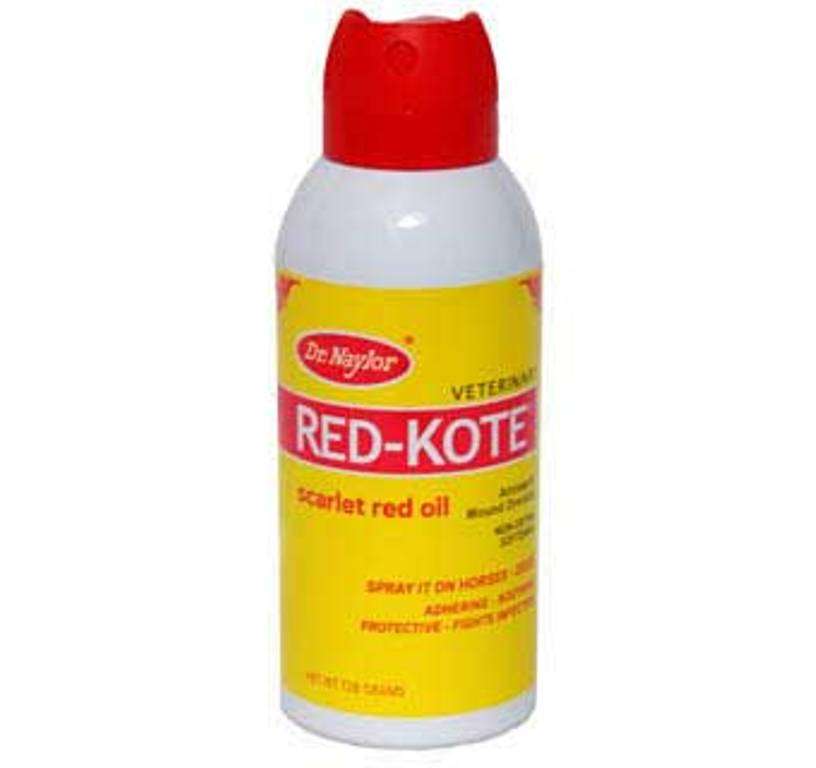 Dr. Naylor Red Kote Aerosol 5 oz Scarlet Red Oil Antiseptic Wound ...