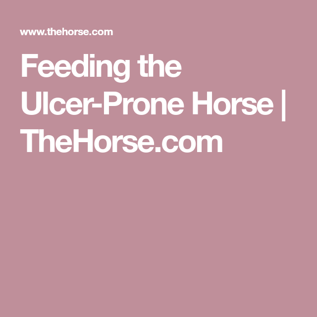 Feeding the Ulcer