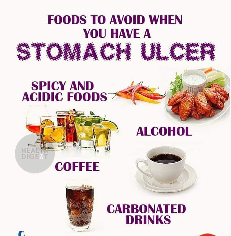Foods To Avoid When You Have A Stomach Ulcer Foods To