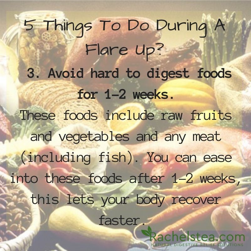 Foods To Calm Ibs Flare Up