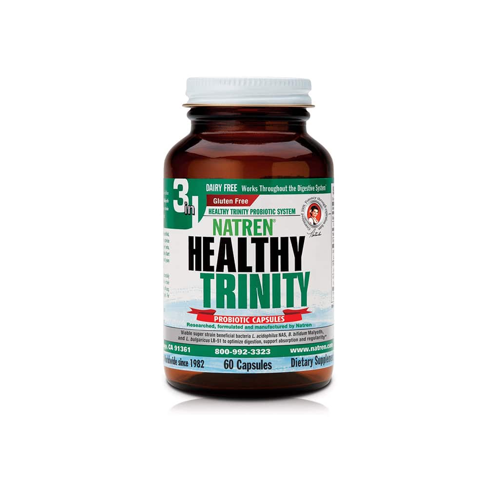 Healthy Trinity Probiotics  Dairy Free (capsules)  Natural Healing ...