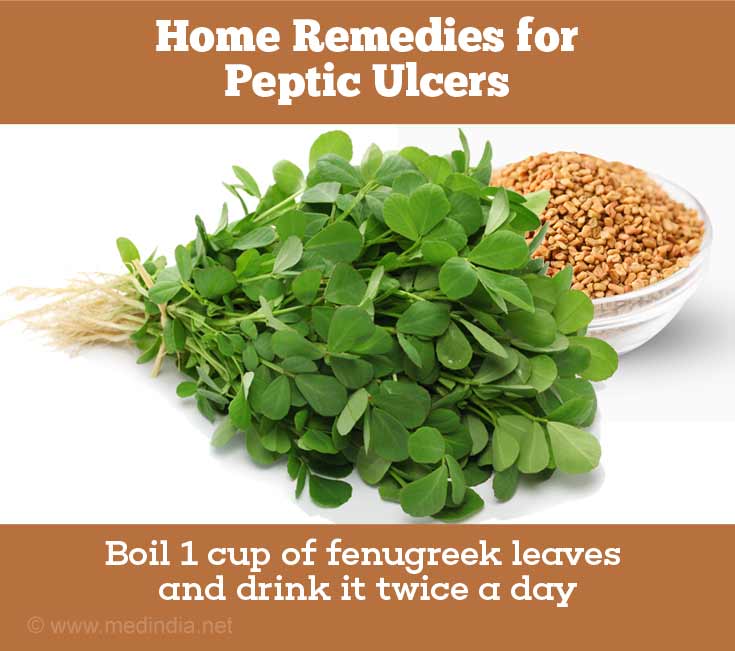 Home Remedies for Peptic Ulcer / Stomach Ulcer