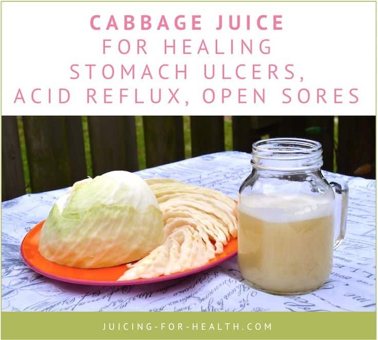 How To Make Cabbage Juice For Healing Stomach Ulcers And Open Sores ...