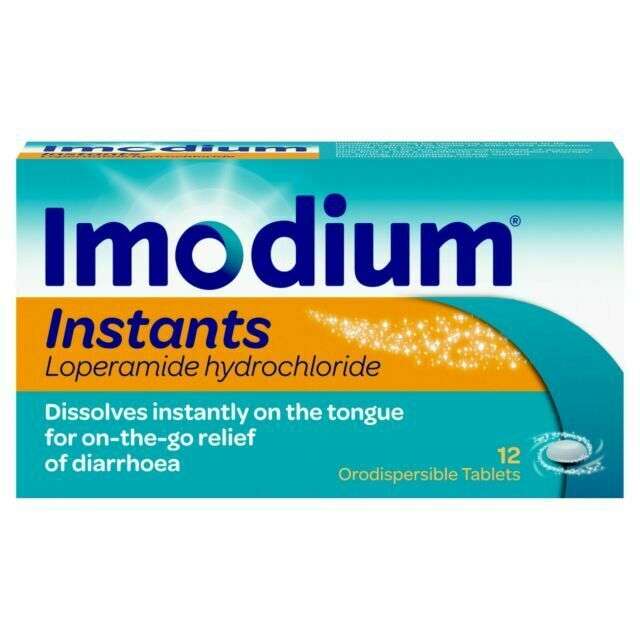 Imodium Instants Loperamide Hydrochloride Colitis Treatment