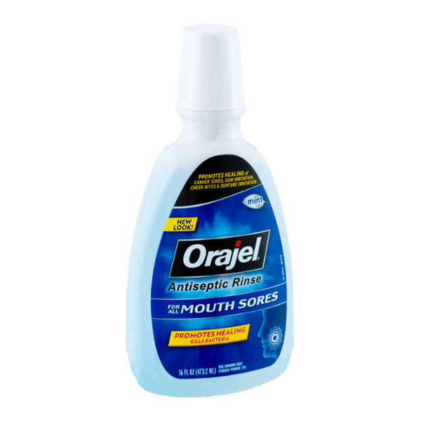 Orajel Mouth Sores Mint Antiseptic Rinse Reviews 2020