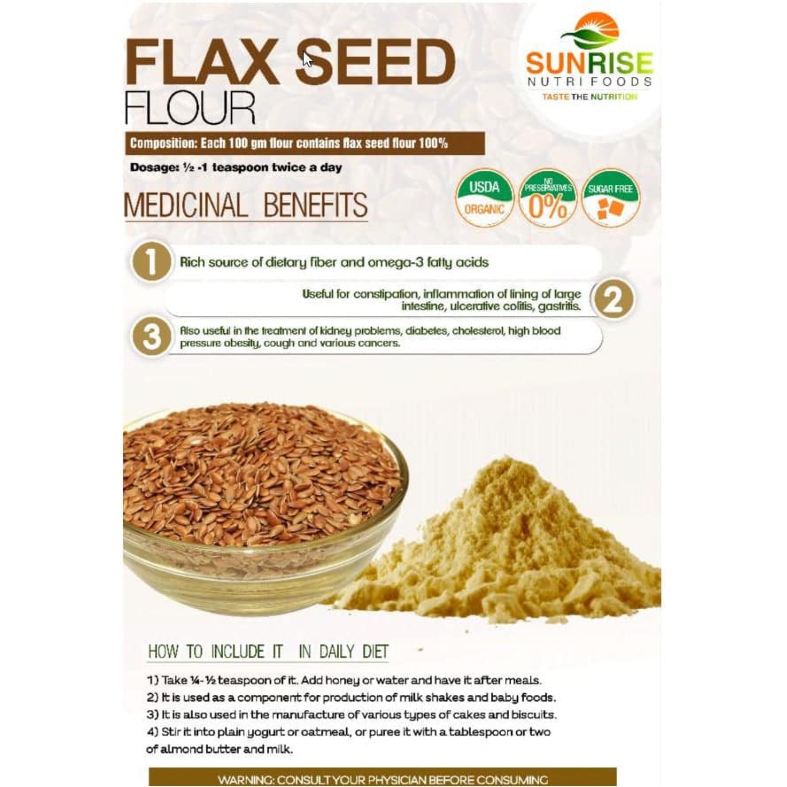 Organic Flax seed Flour