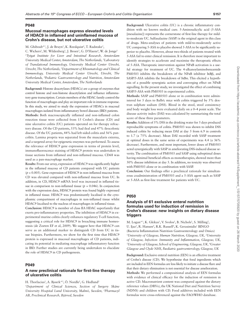 (PDF) P049 A new preclinical rationale for first