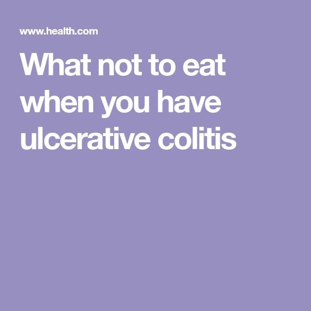 Pin on Ulcerative Colitis Diet