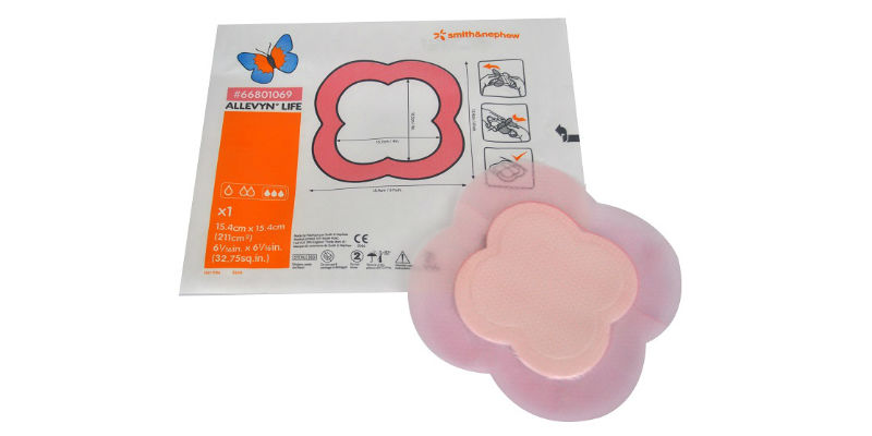 Silicone Foam Dressing Indicated for Treatment Prevention of Pressure ...