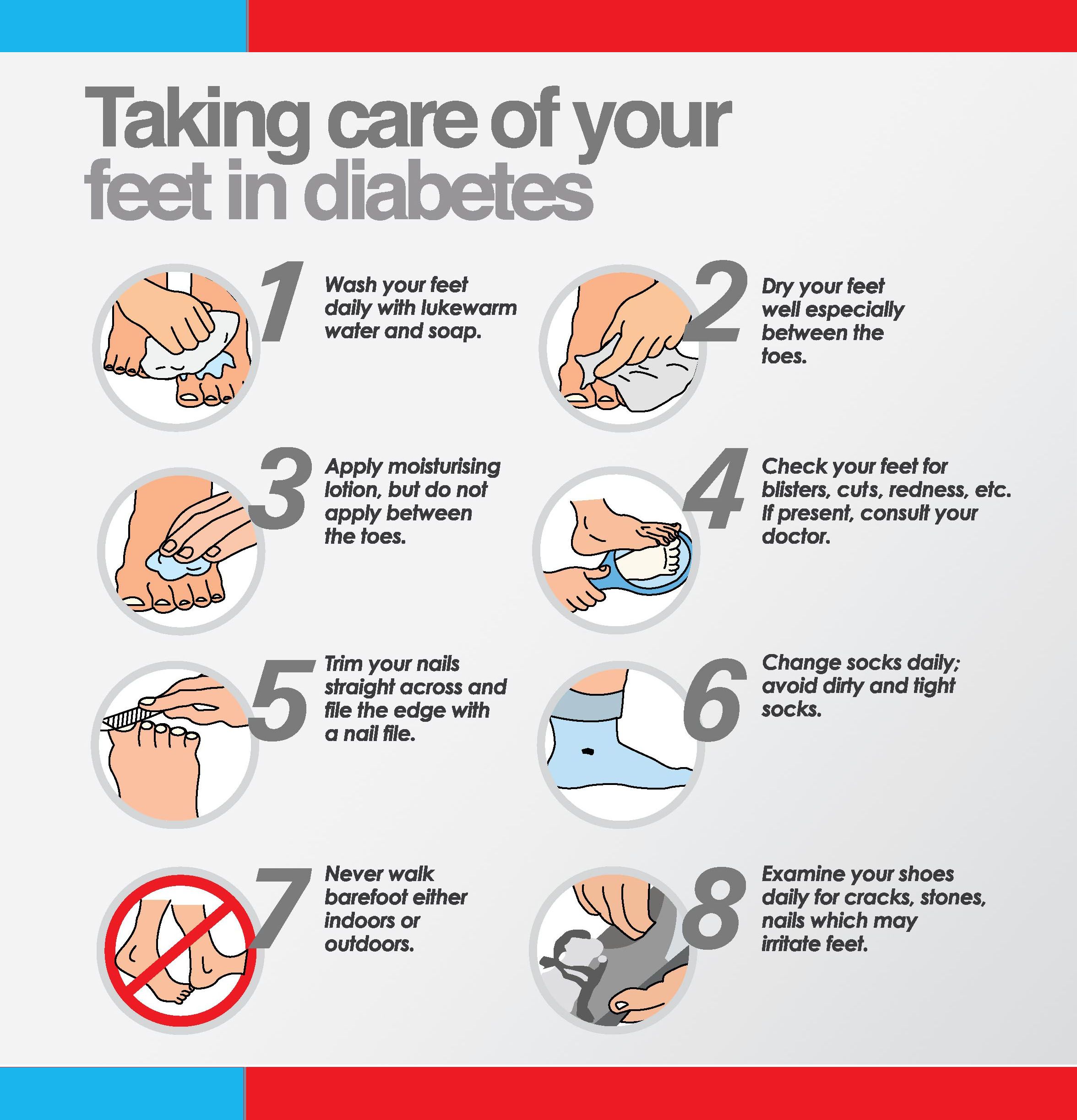Taking Care of your Feet if Diabetic
