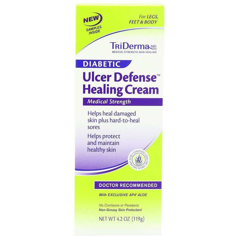 TriDerma Diabetic Ulcer Defense Healing Cream