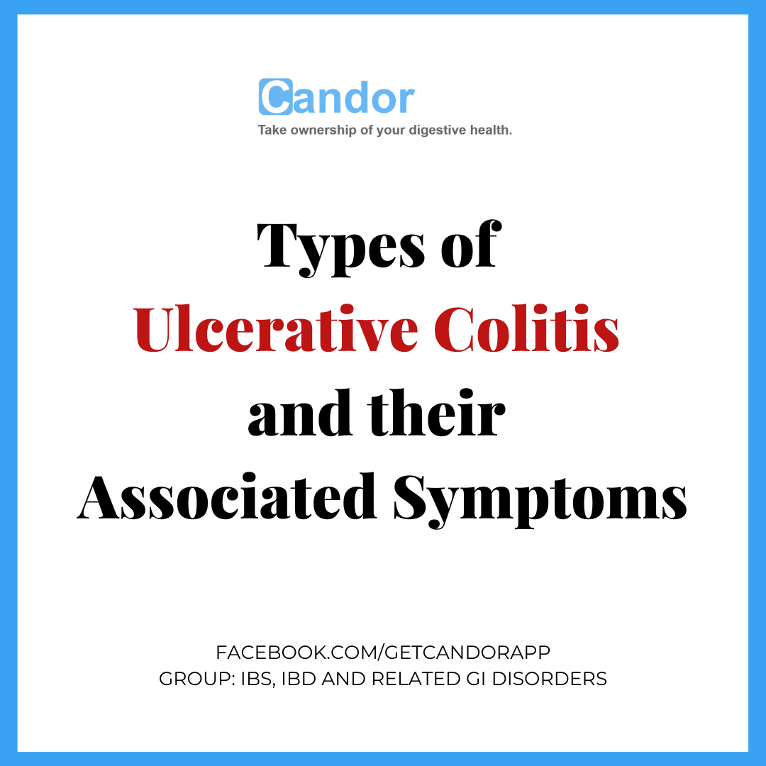 Types of Ulcerative Colitis and their Associated Symptoms