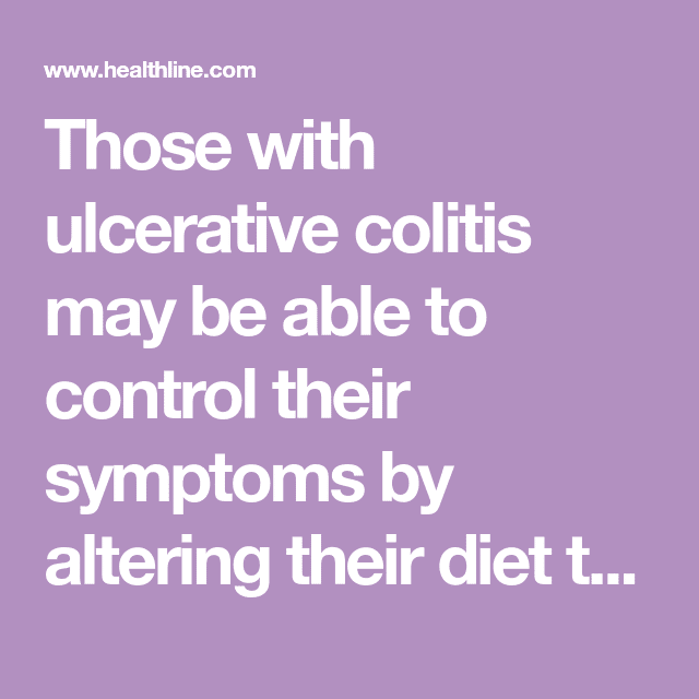 Ulcerative Colitis and a Low